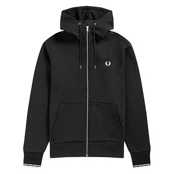 Толстовка Fred Perry Hooded Zip Through Sweatshirt