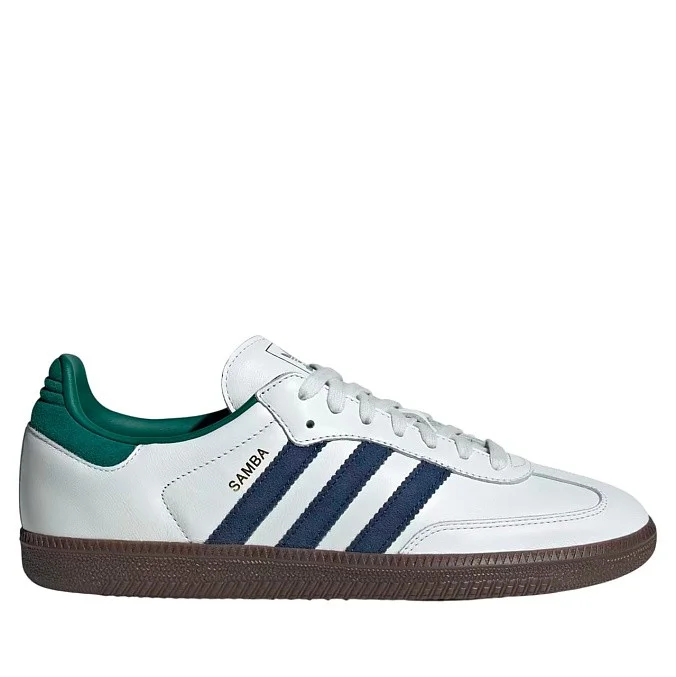 Кроссовки adidas Originals Samba OG White/Collegiate Green/Active Green