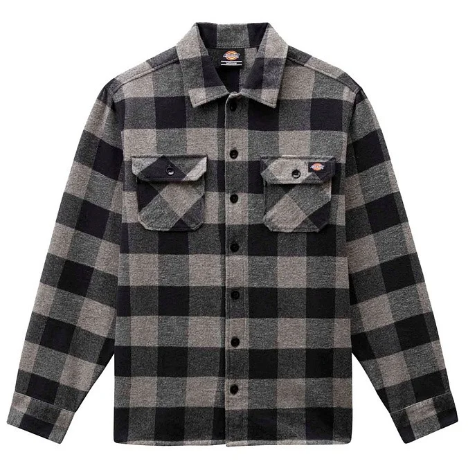Рубашка Dickies New Sacramento Shirt Grey Melange