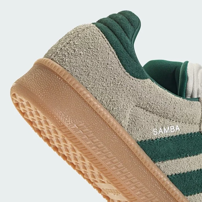 Кроссовки adidas Originals Samba XLG Putty Grey/Collegiate Green/Gum