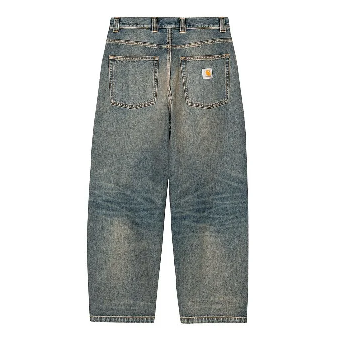 Мужские джинсы Carhartt WIP Brandon Pant Blue (worn used wash)